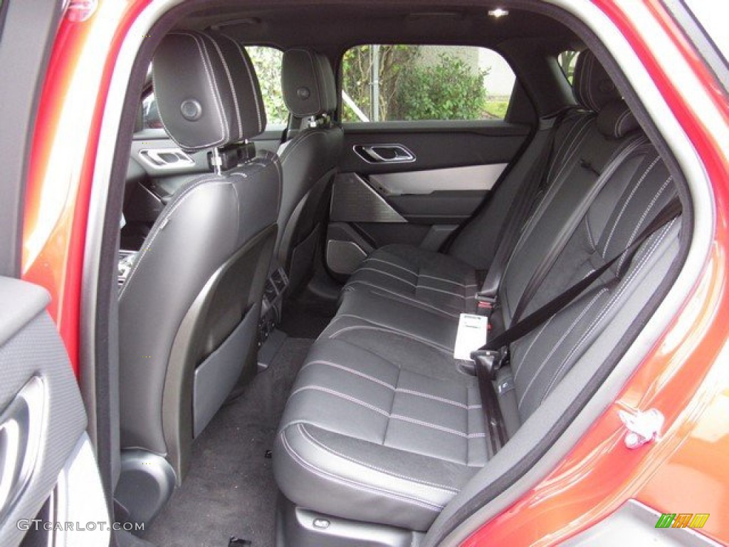 Ebony Interior 2019 Land Rover Range Rover Velar R-Dynamic SE Photo #132175676