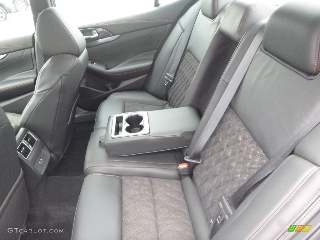 2019 Nissan Maxima SR Rear Seat Photos