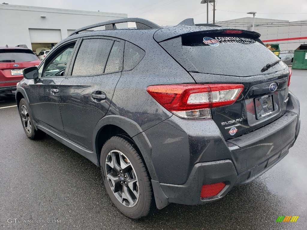 2019 Crosstrek 2.0i Premium - Dark Gray Metallic / Gray photo #2