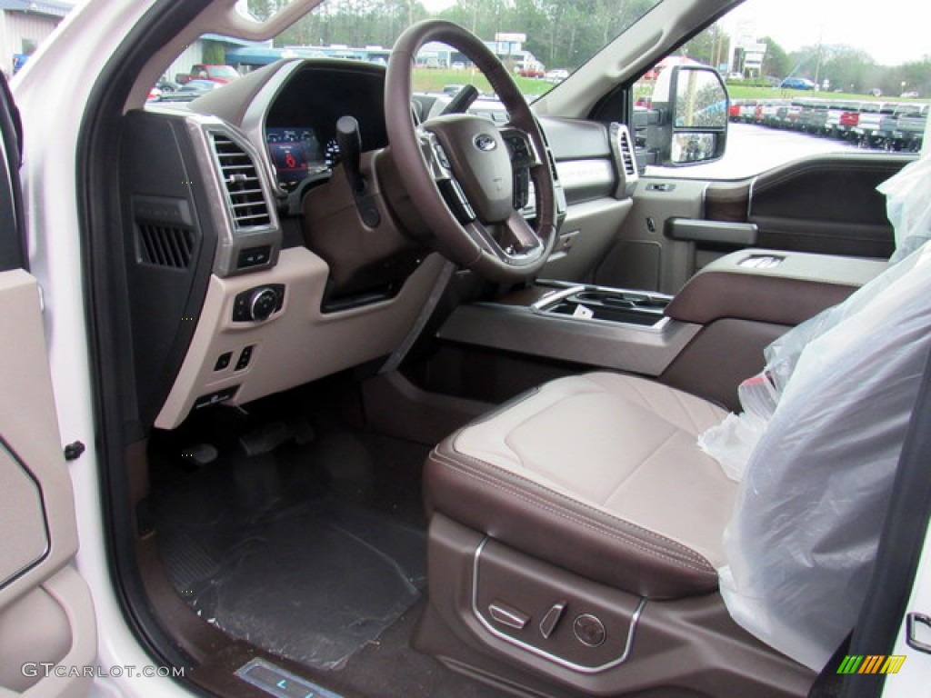 Camelback Interior 2019 Ford F450 Super Duty Limited Crew Cab 4x4 Photo #132180228