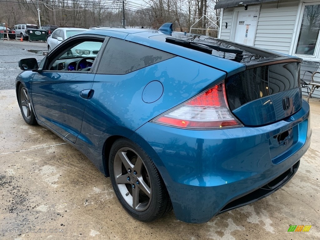 2011 CR-Z Sport Hybrid - North Shore Blue Pearl / Gray Fabric photo #5
