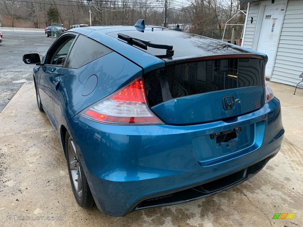 2011 CR-Z Sport Hybrid - North Shore Blue Pearl / Gray Fabric photo #6