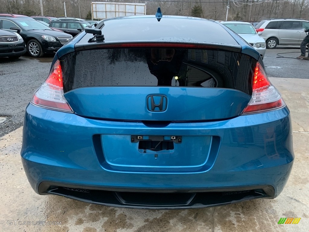 2011 CR-Z Sport Hybrid - North Shore Blue Pearl / Gray Fabric photo #7