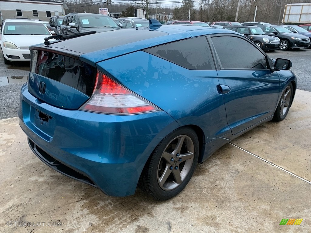2011 CR-Z Sport Hybrid - North Shore Blue Pearl / Gray Fabric photo #9