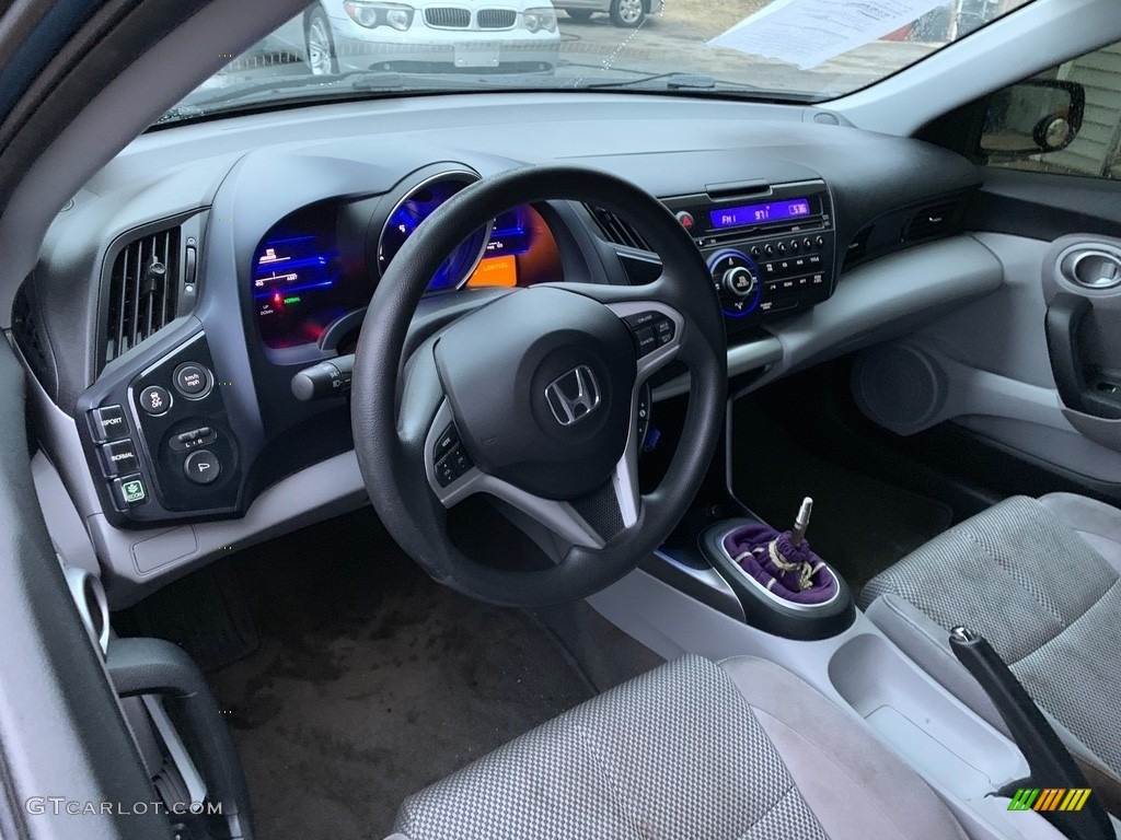 2011 CR-Z Sport Hybrid - North Shore Blue Pearl / Gray Fabric photo #13