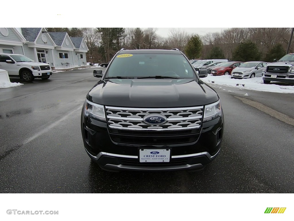 2018 Explorer Limited 4WD - Shadow Black / Ebony Black photo #2