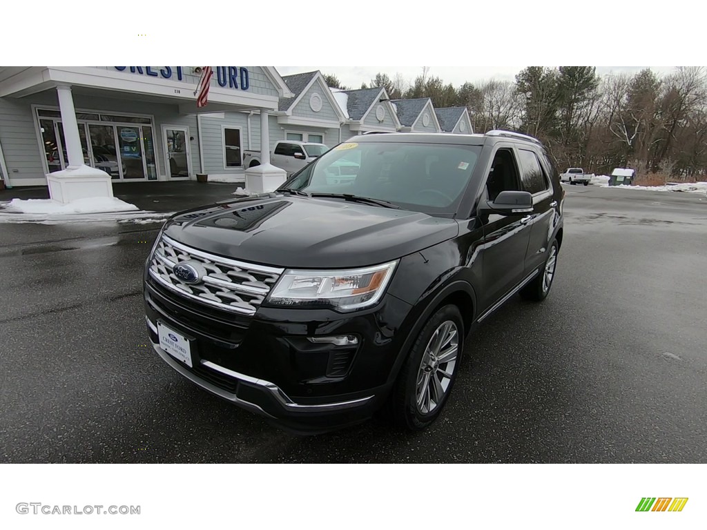 2018 Explorer Limited 4WD - Shadow Black / Ebony Black photo #3