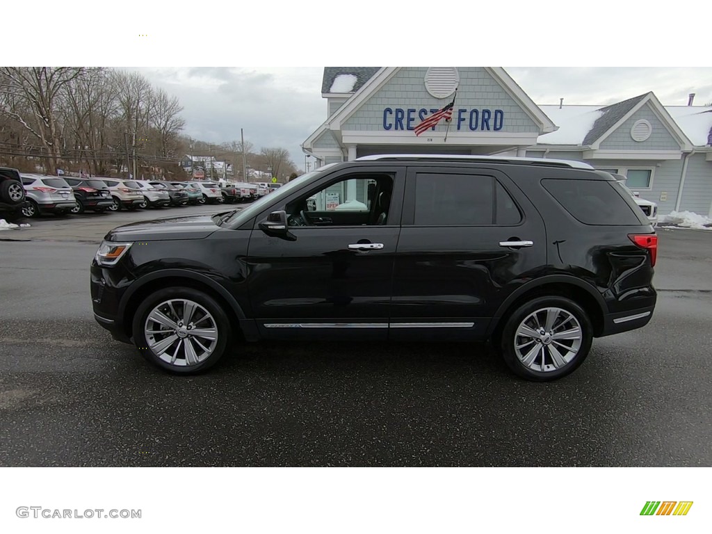 2018 Explorer Limited 4WD - Shadow Black / Ebony Black photo #4