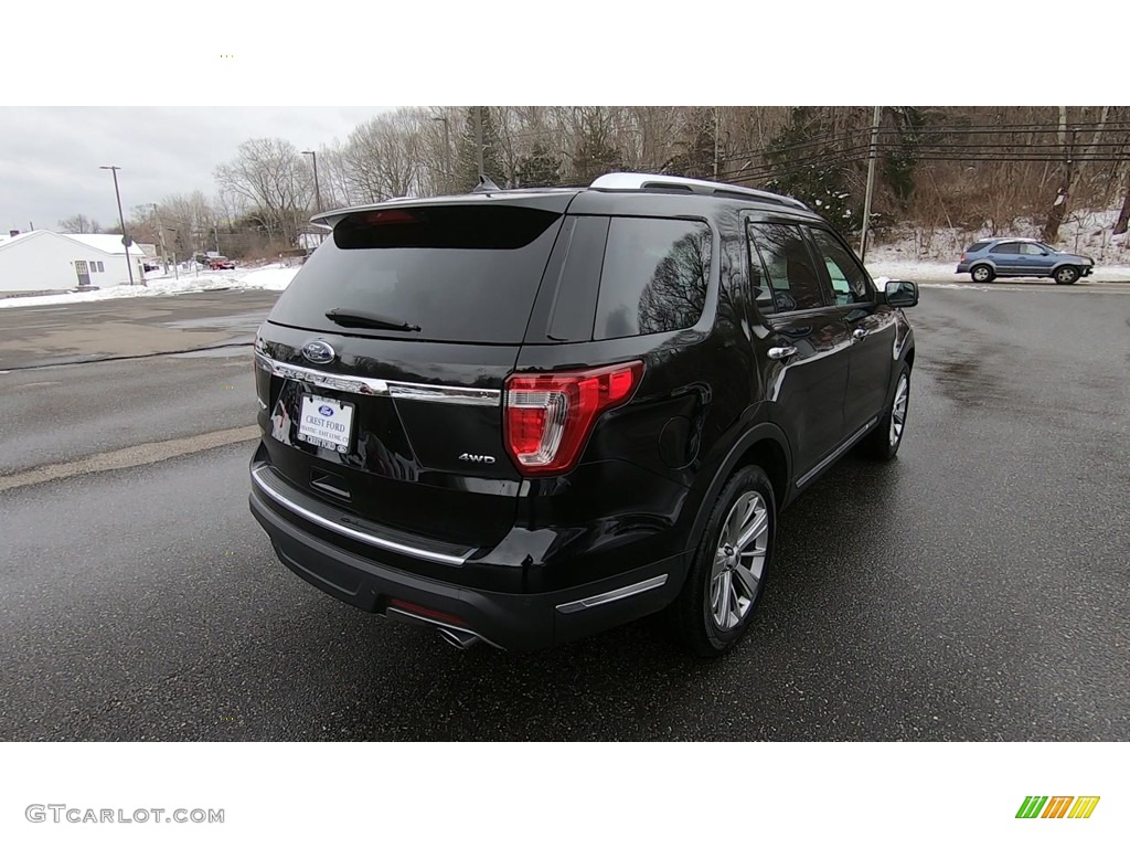 2018 Explorer Limited 4WD - Shadow Black / Ebony Black photo #7
