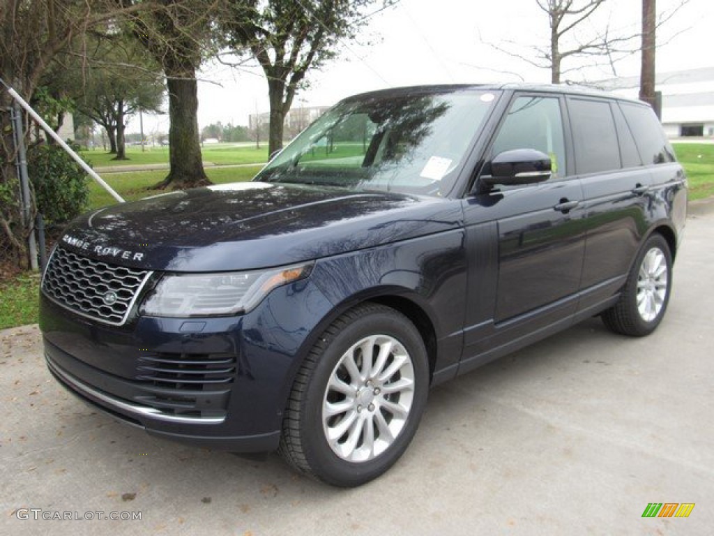 2019 Range Rover HSE - Loire Blue Metallic / Espresso/Almond photo #10