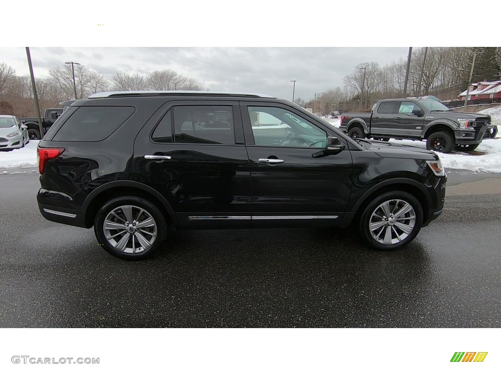 2018 Explorer Limited 4WD - Shadow Black / Ebony Black photo #8