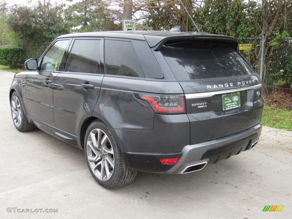 2019 Range Rover Sport HSE - Carpathian Grey Metallic / Ebony/Ebony photo #12