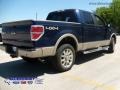 2009 Dark Blue Pearl Metallic Ford F150 King Ranch SuperCrew 4x4  photo #3