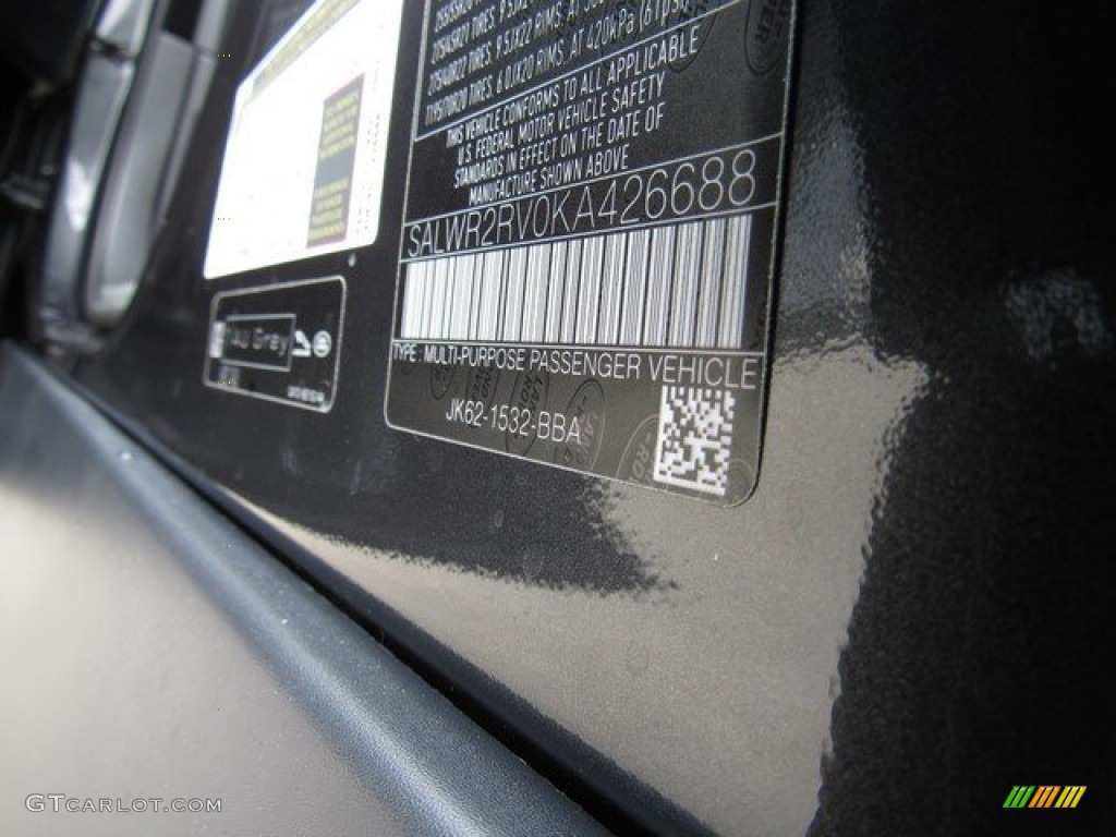 2019 Range Rover Sport HSE - Carpathian Grey Metallic / Ebony/Ebony photo #38