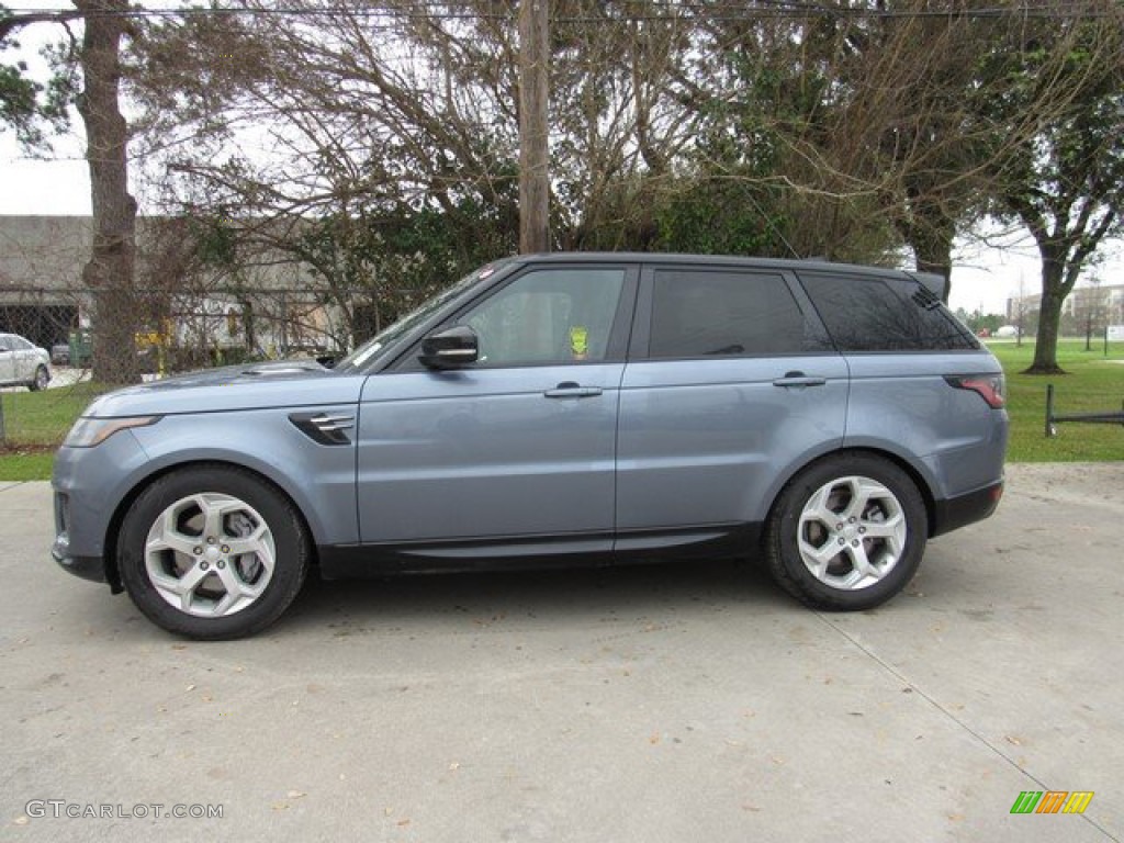 2019 Range Rover Sport HSE - Byron Blue Metallic / Ebony/Ebony photo #11