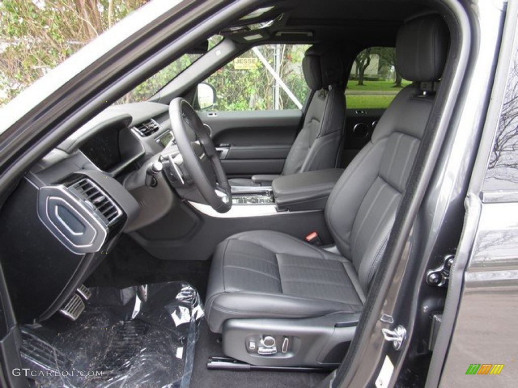 2019 Range Rover Sport HSE Dynamic - Carpathian Grey Metallic / Ebony/Ebony photo #3