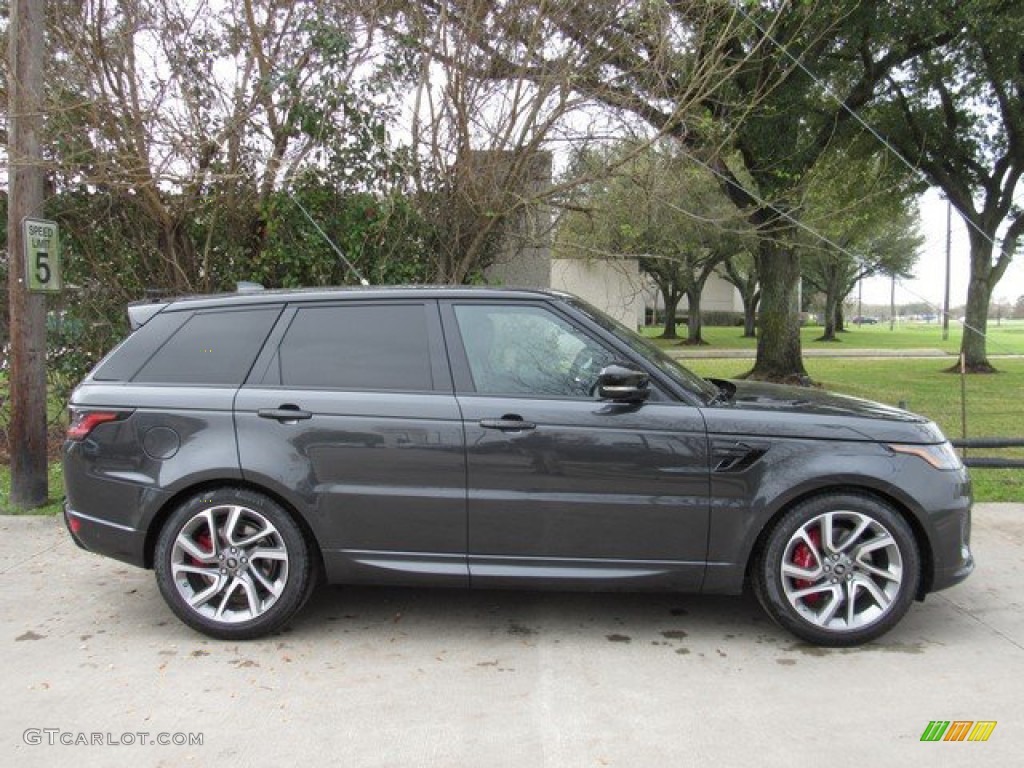 2019 Range Rover Sport HSE Dynamic - Carpathian Grey Metallic / Ebony/Ebony photo #6