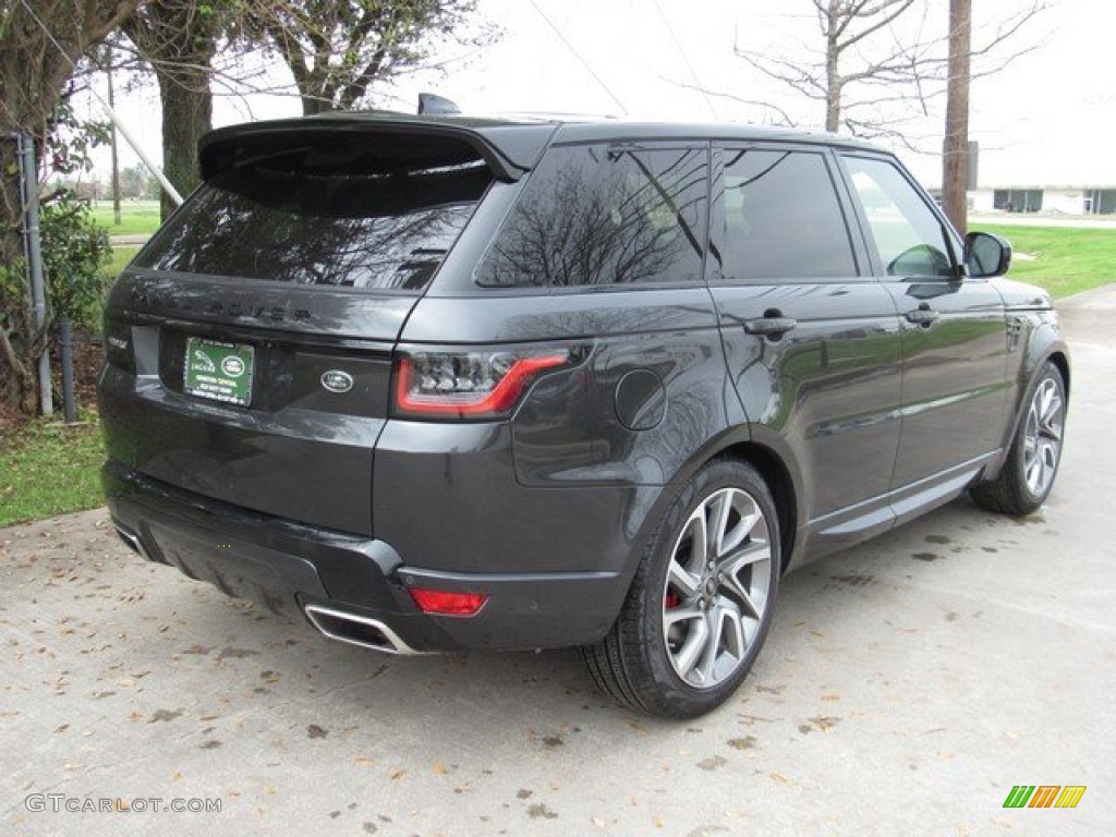 2019 Range Rover Sport HSE Dynamic - Carpathian Grey Metallic / Ebony/Ebony photo #7