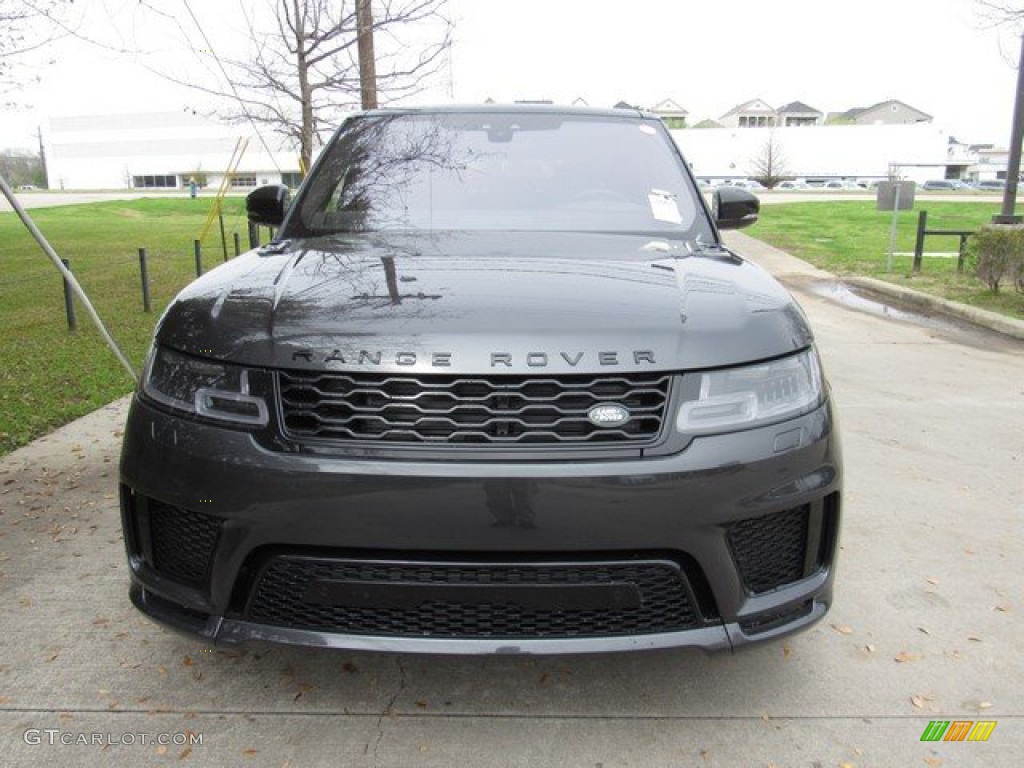 2019 Range Rover Sport HSE Dynamic - Carpathian Grey Metallic / Ebony/Ebony photo #9