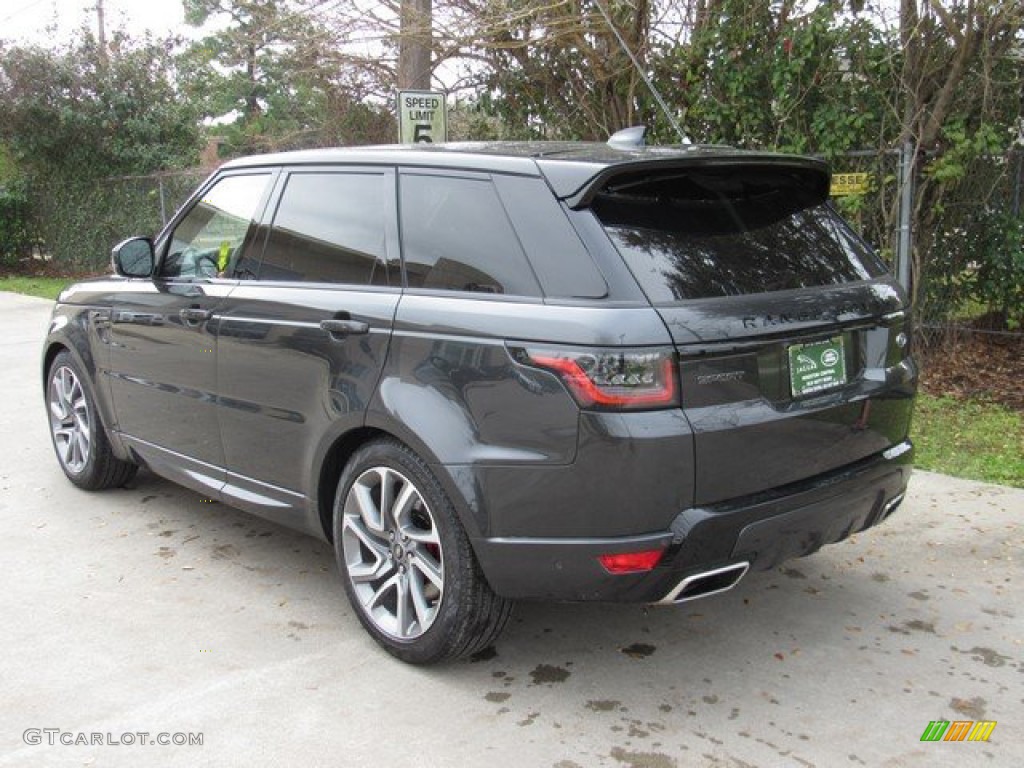 2019 Range Rover Sport HSE Dynamic - Carpathian Grey Metallic / Ebony/Ebony photo #12