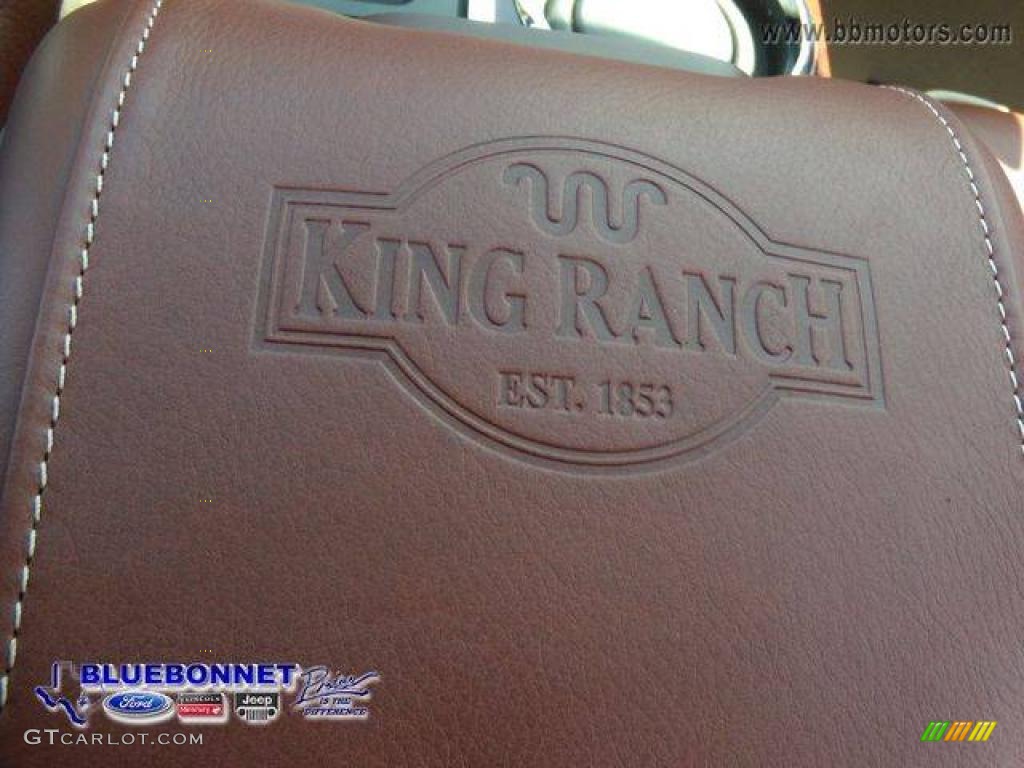 2009 F150 King Ranch SuperCrew 4x4 - Dark Blue Pearl Metallic / Camel/Tan photo #28