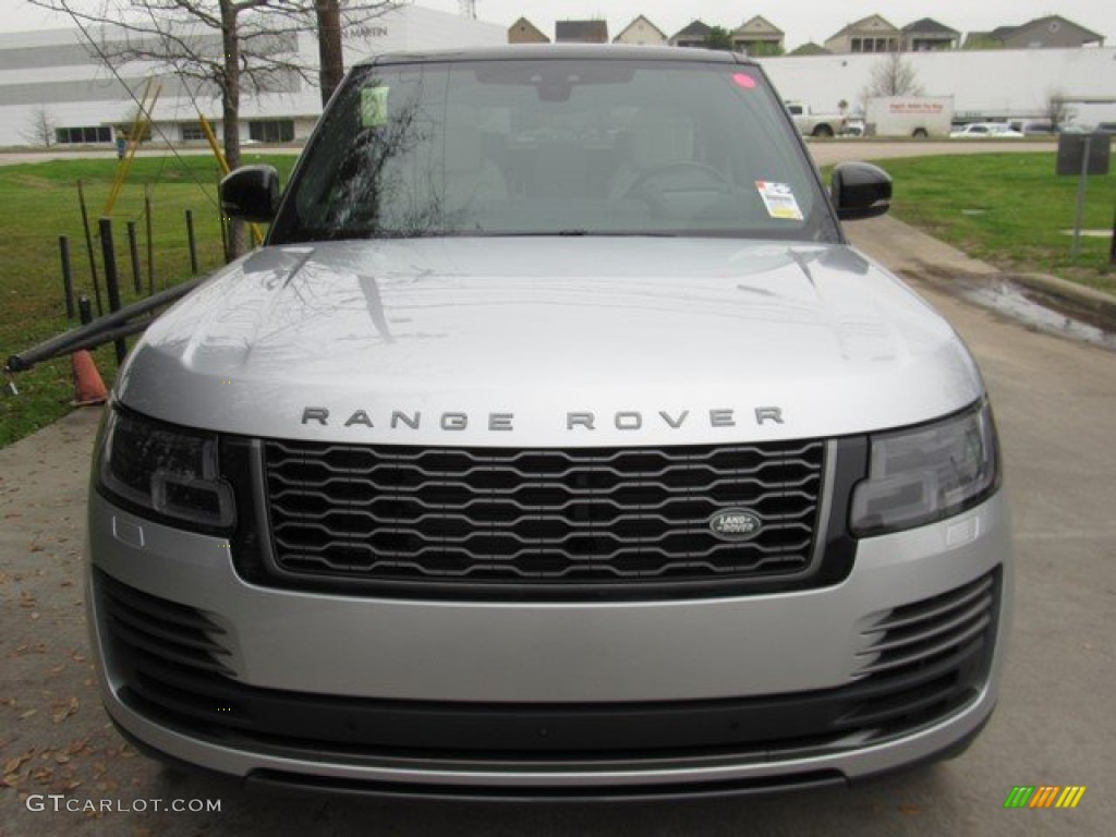 2019 Range Rover Autobiography - Indus Silver Metallic / Ebony/Ivory photo #9