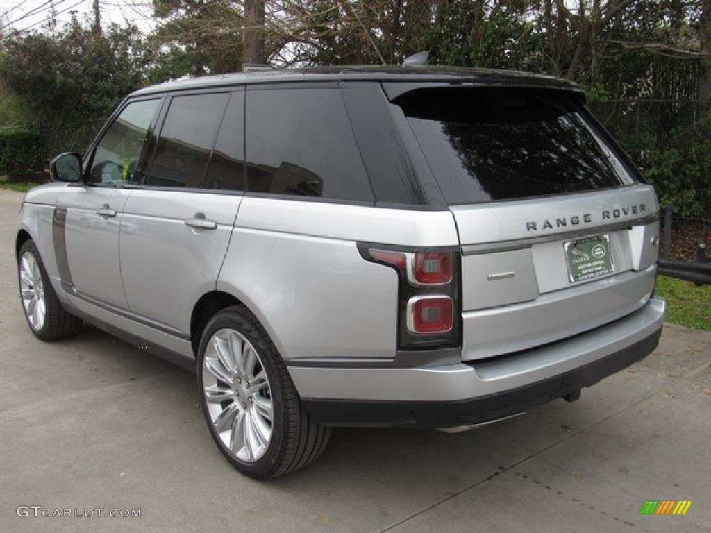 2019 Range Rover Autobiography - Indus Silver Metallic / Ebony/Ivory photo #12