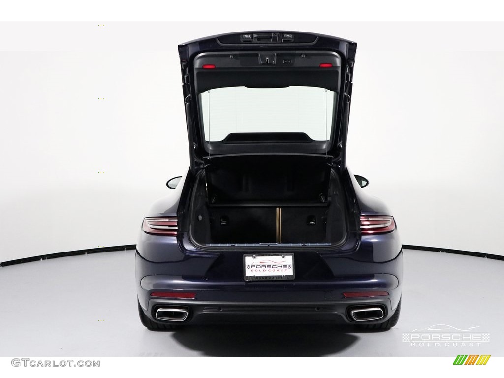 2019 Panamera 4 - Night Blue Metallic / Black/Luxor Beige photo #7