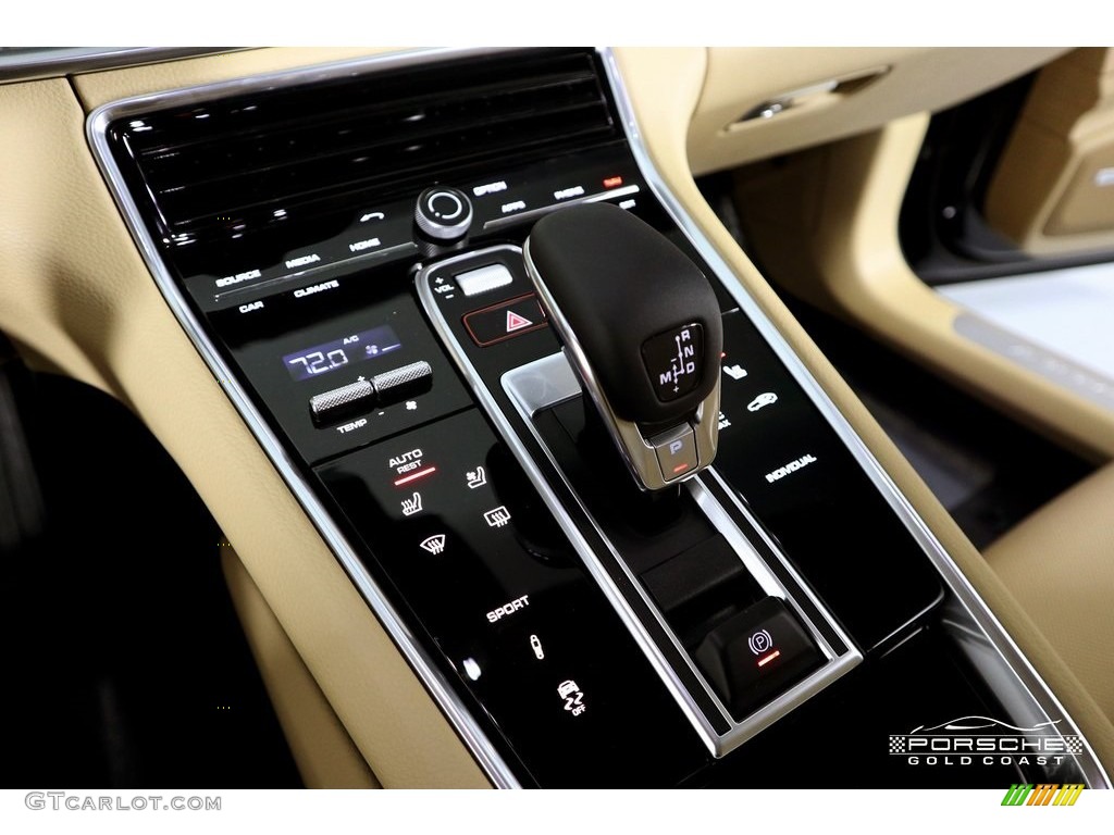 2019 Panamera 4 - Night Blue Metallic / Black/Luxor Beige photo #22