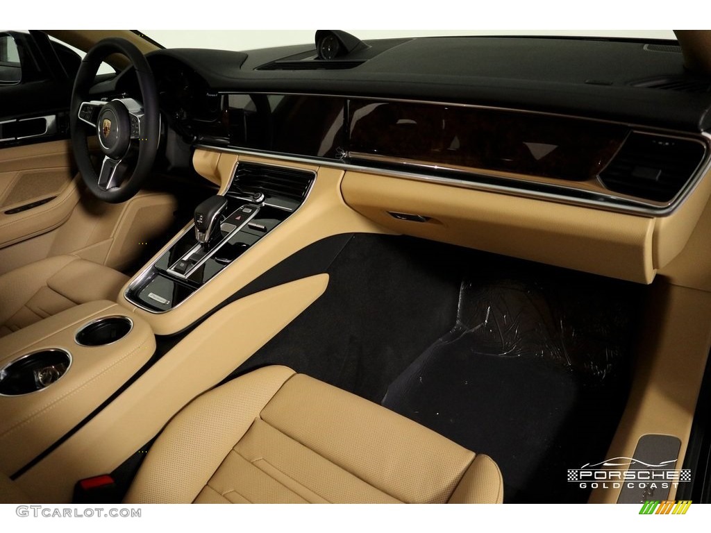 2019 Panamera 4 - Night Blue Metallic / Black/Luxor Beige photo #26