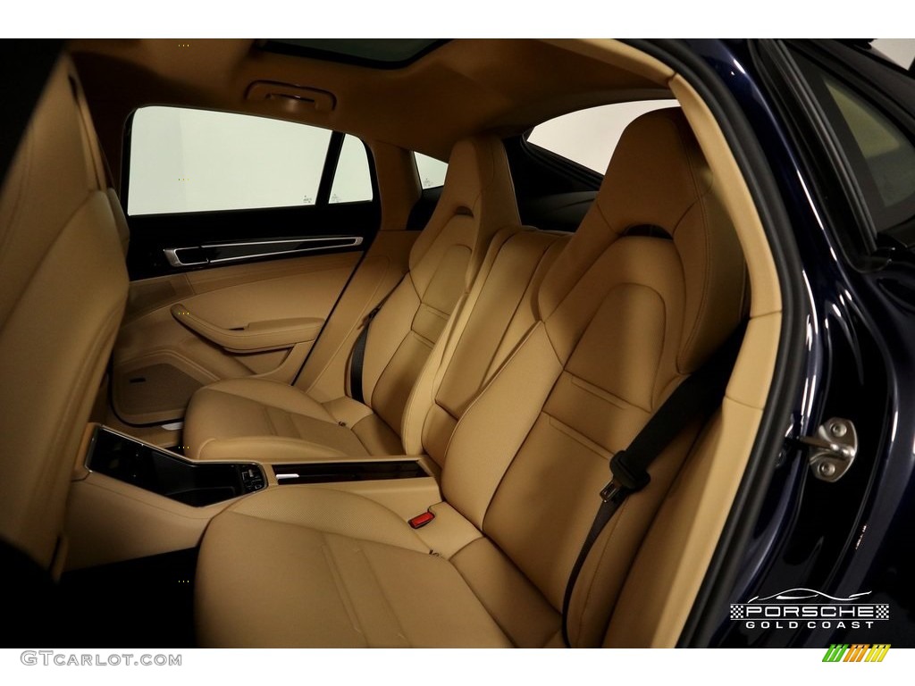 2019 Panamera 4 - Night Blue Metallic / Black/Luxor Beige photo #28