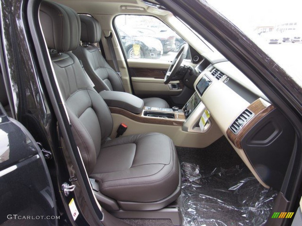 Espresso/Almond Interior 2019 Land Rover Range Rover Supercharged Photo #132185973