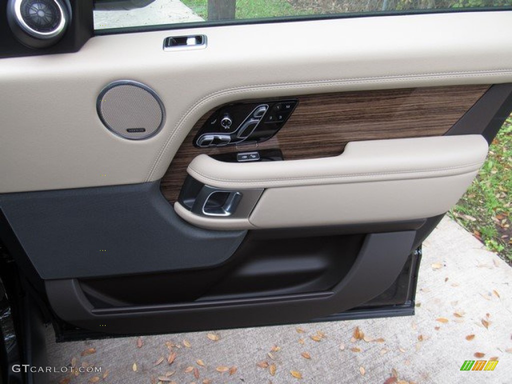 2019 Land Rover Range Rover Supercharged Espresso/Almond Door Panel Photo #132186321