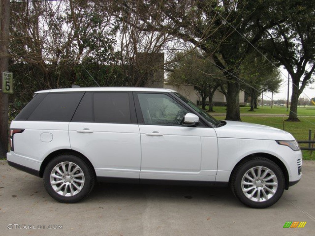 2019 Range Rover HSE - Yulong White Metallic / Espresso/Almond photo #6