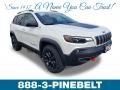 Pearl White 2019 Jeep Cherokee Trailhawk Elite 4x4