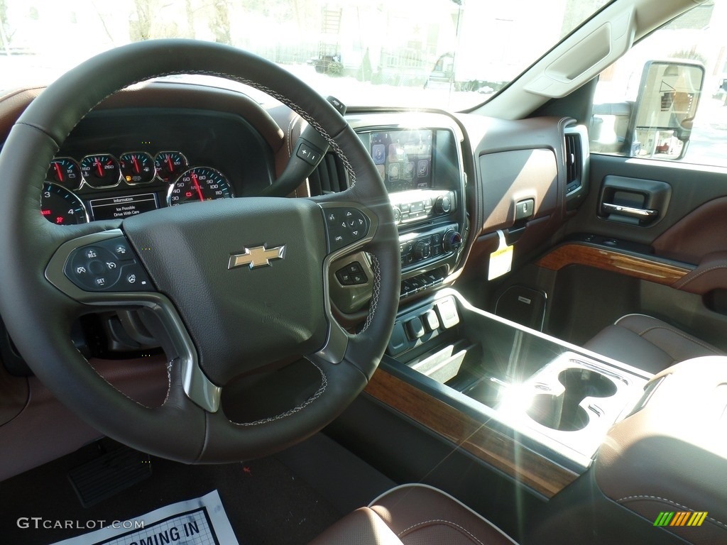 2019 Silverado 2500HD High Country Crew Cab 4WD - Deep Ocean Blue Metallic / High Country Saddle photo #21