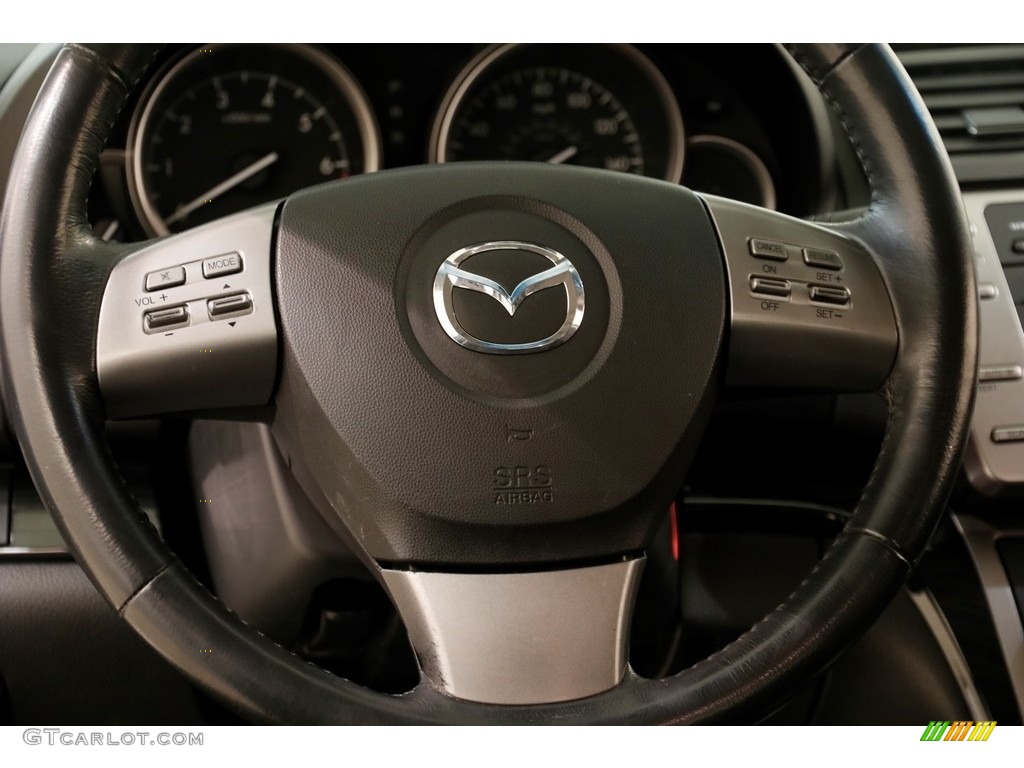 2010 MAZDA6 i Touring Sedan - Brilliant Silver Metallic / Black photo #7