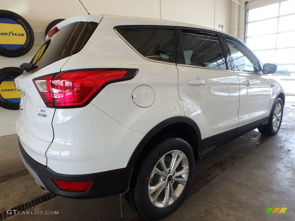 2019 Escape SE 4WD - Oxford White / Chromite Gray/Charcoal Black photo #2