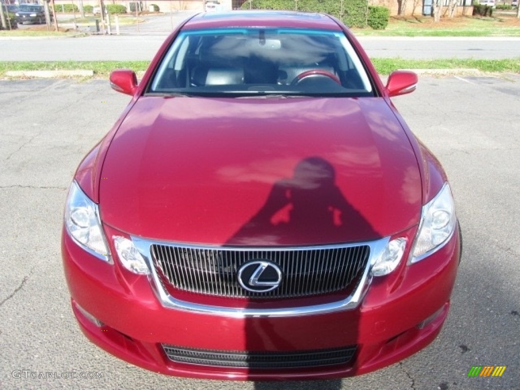 2010 GS 350 - Matador Red Mica / Black photo #5