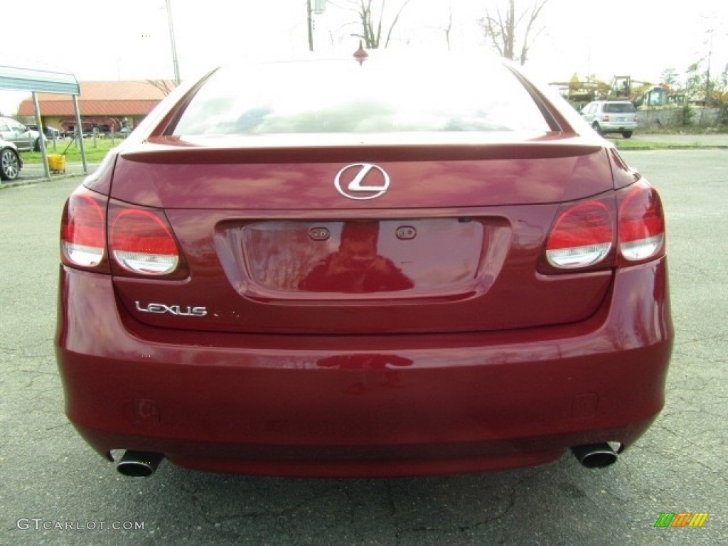 2010 GS 350 - Matador Red Mica / Black photo #9