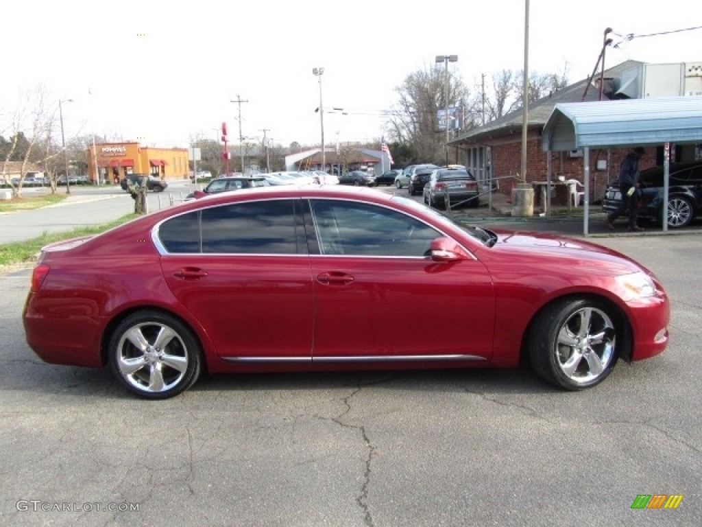 2010 GS 350 - Matador Red Mica / Black photo #11