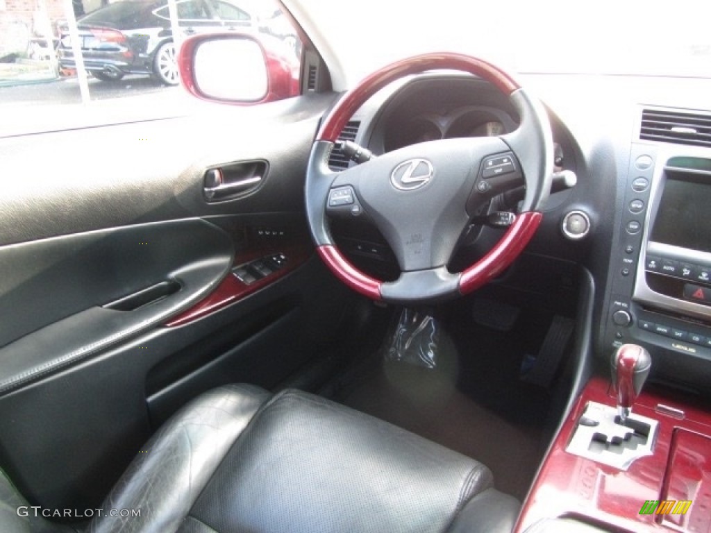 2010 GS 350 - Matador Red Mica / Black photo #12