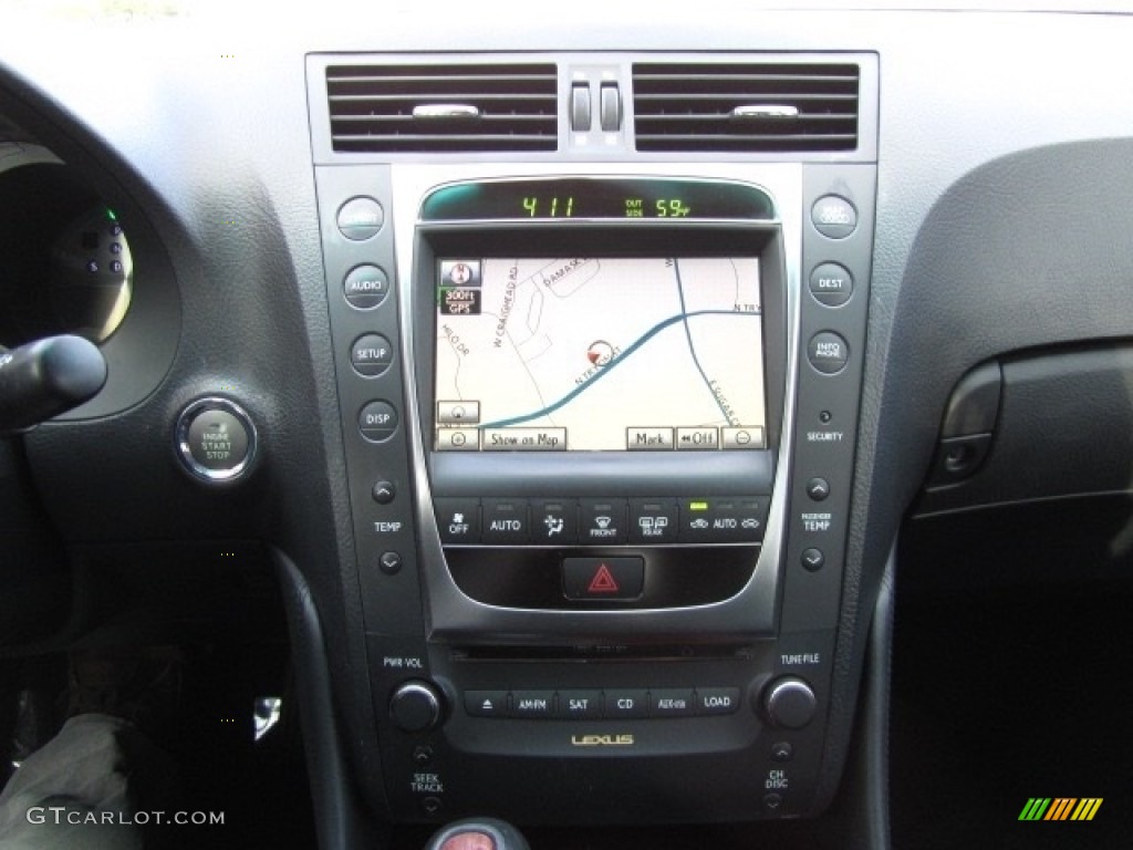 2010 GS 350 - Matador Red Mica / Black photo #15