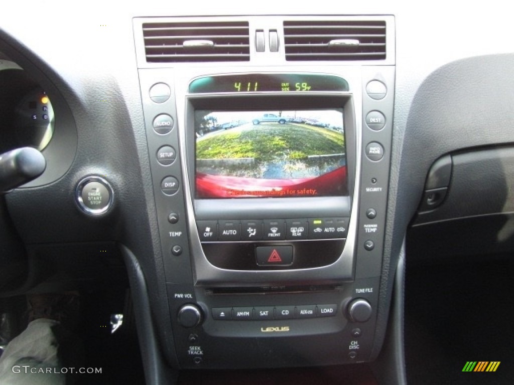 2010 GS 350 - Matador Red Mica / Black photo #16