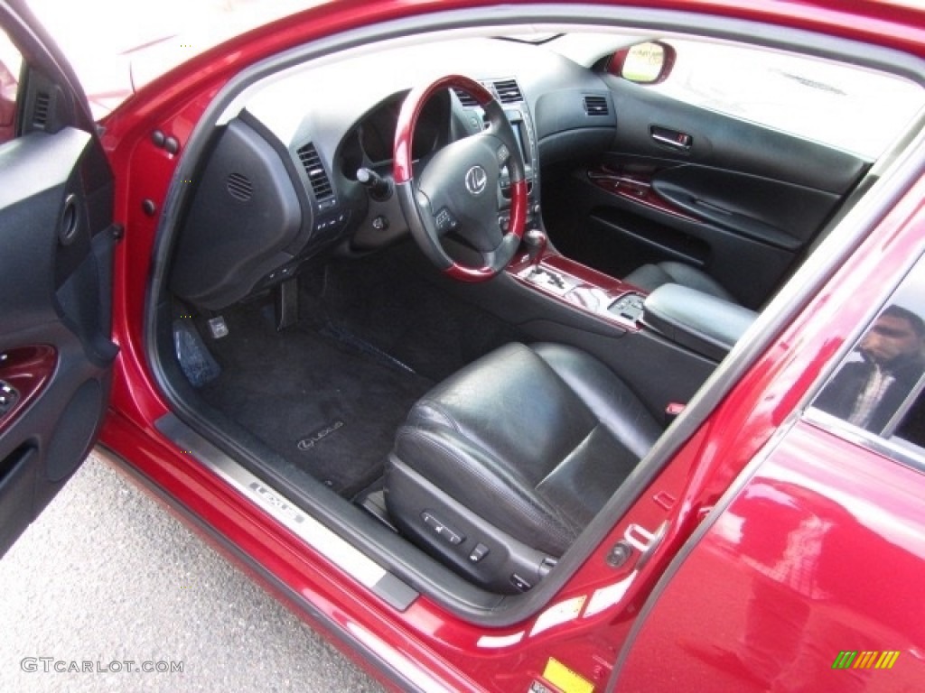 2010 GS 350 - Matador Red Mica / Black photo #17