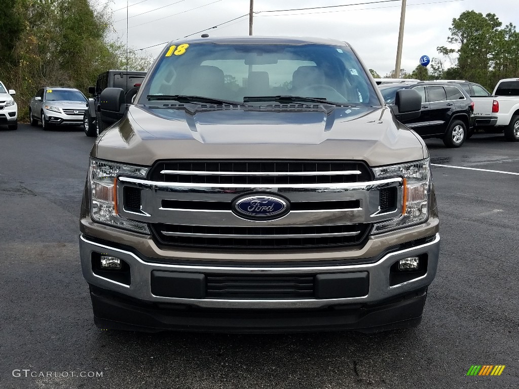 2018 F150 XLT SuperCrew - Stone Gray / Earth Gray photo #8