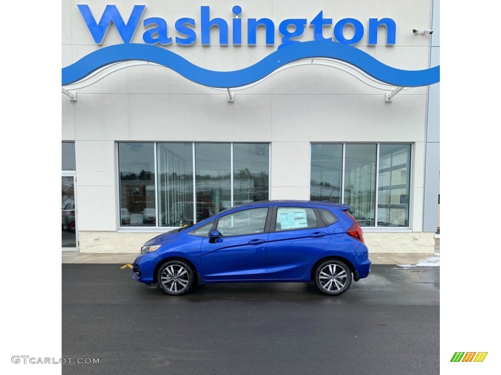 Aegean Blue Metallic Honda Fit