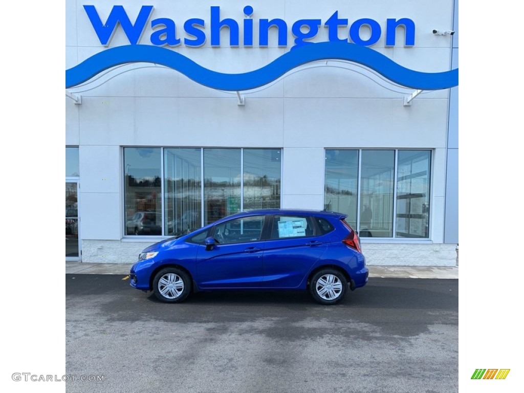 Aegean Blue Metallic Honda Fit