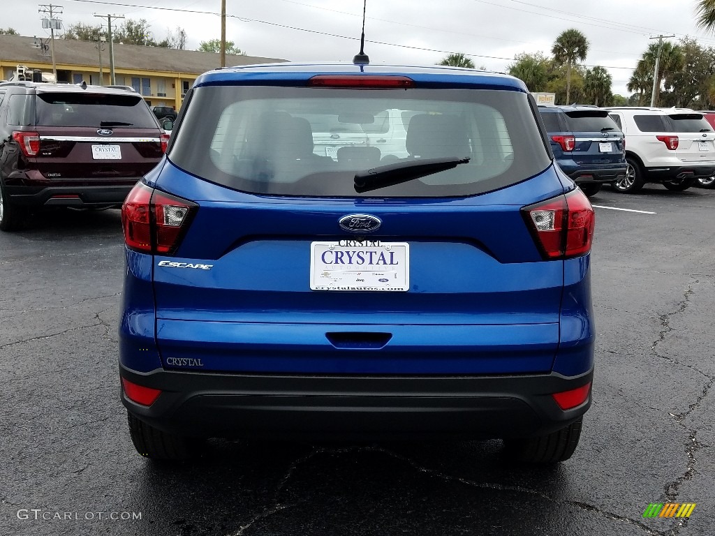 2019 Escape S - Lightning Blue / Chromite Gray/Charcoal Black photo #4