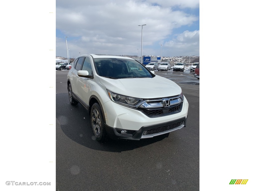 2019 CR-V EX AWD - Platinum White Pearl / Black photo #4